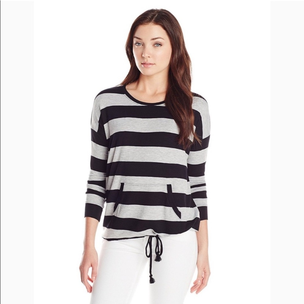 Kensie French Terry Crew Sweatshirt - Size Medium